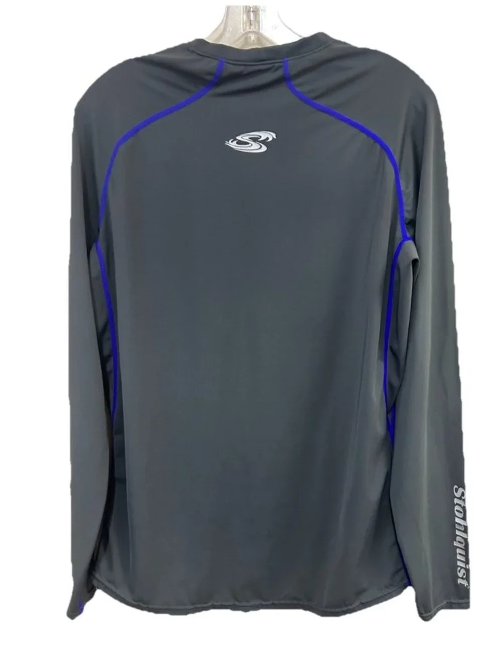 Stohlquist Mens Rashguard Gray Water Wear UPF 50+ Long Sleeve Shirt Mens Size M